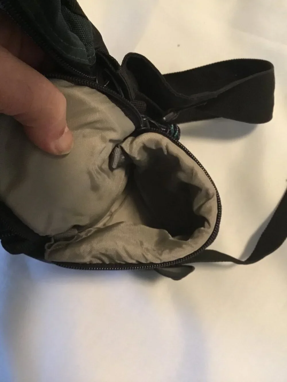 LowePro Off Trail 1 Fanny Pack Waist Belt Pack Double Lens Camera Case Green